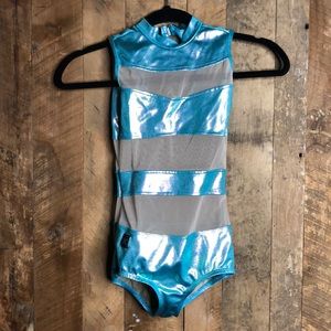 Kandi Kouture Leo in turquoise youth large